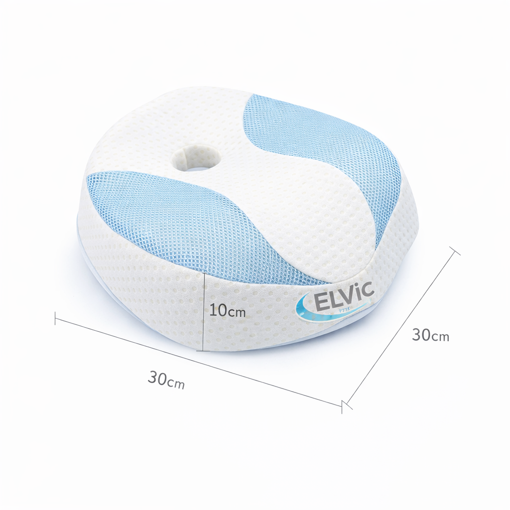 ELVic™ AirAlign Memory Foam Cervical Neck Pillow – Ergonomic Support for Deep Sleep