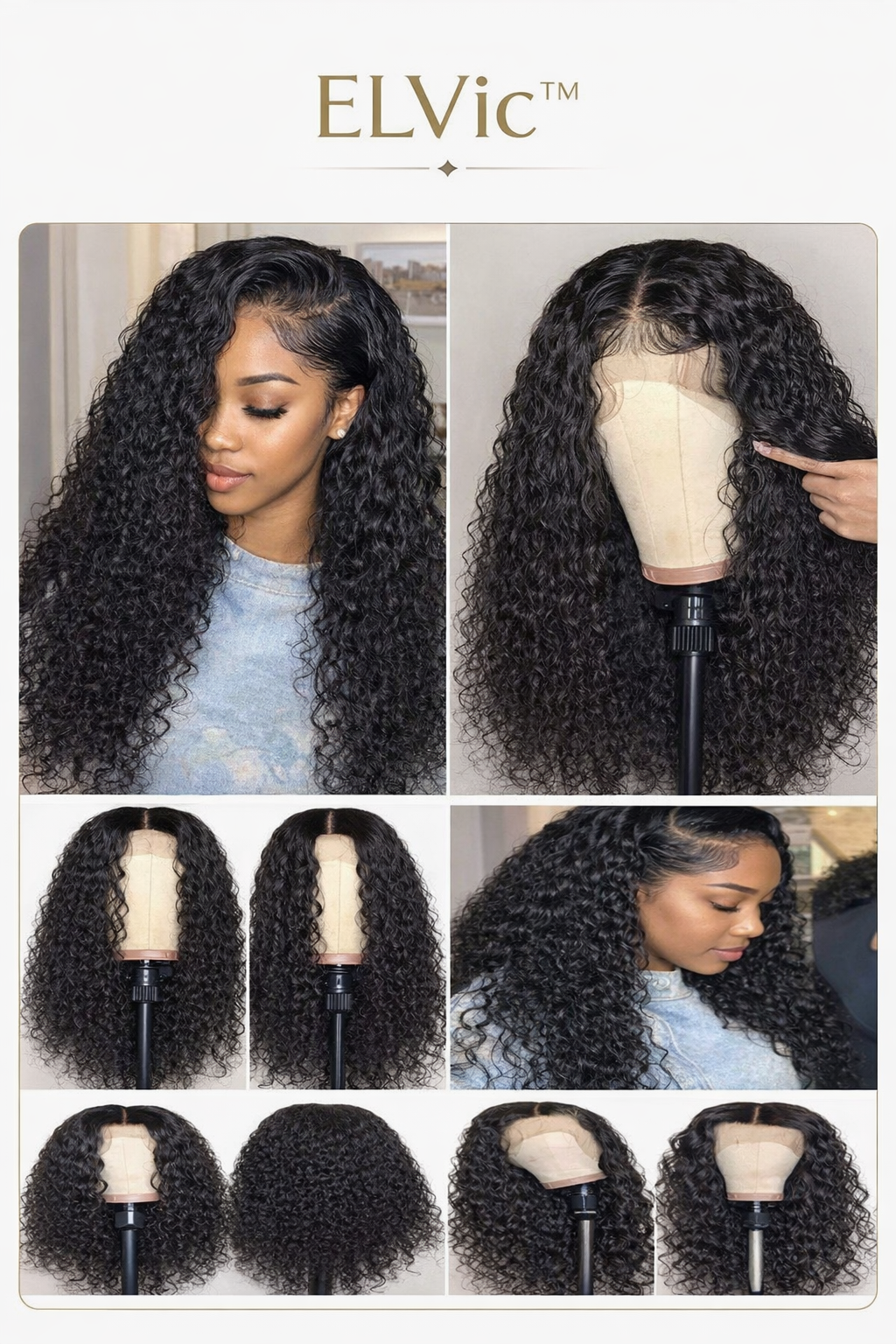 Luxury Brazilian Body Wave Lace Wig – Soft, Full & Natural Look | ELVic™