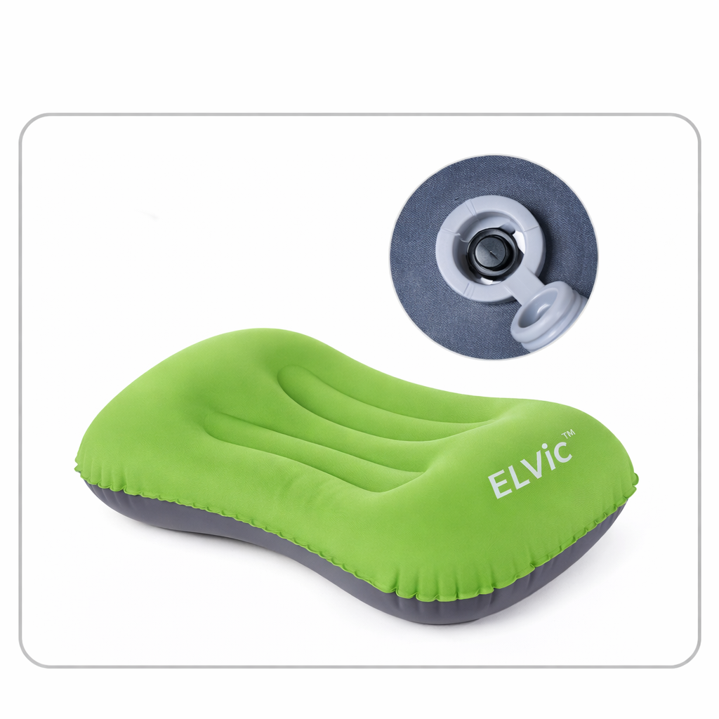 ELVic™ Inflatable Travel Neck Pillow – Portable U-Shaped Comfort