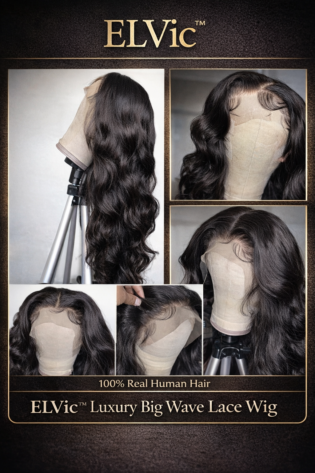 ELVic™ Essential Big Wave Lace Wig