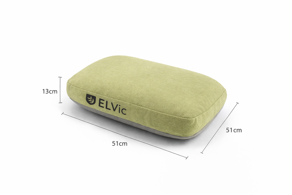 ELVic™ Memory Foam U-Shaped Neck Pillow | Slow Rebound Support for Travel & Relaxation