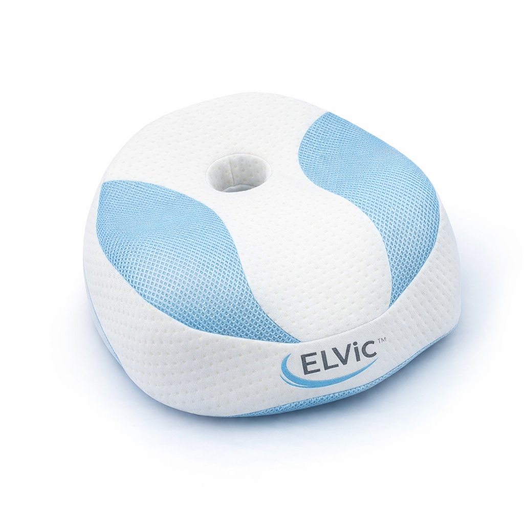 ELVic™ AirAlign Memory Foam Cervical Neck Pillow – Ergonomic Support for Deep Sleep
