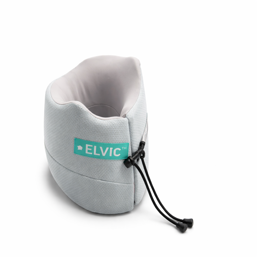 ELVic™ Memory Foam U-Shaped Travel Neck Pillow
