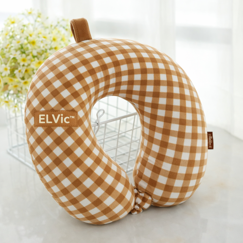 ELVic™ AirTravel Slow Rebound Memory Foam Neck Pillow
