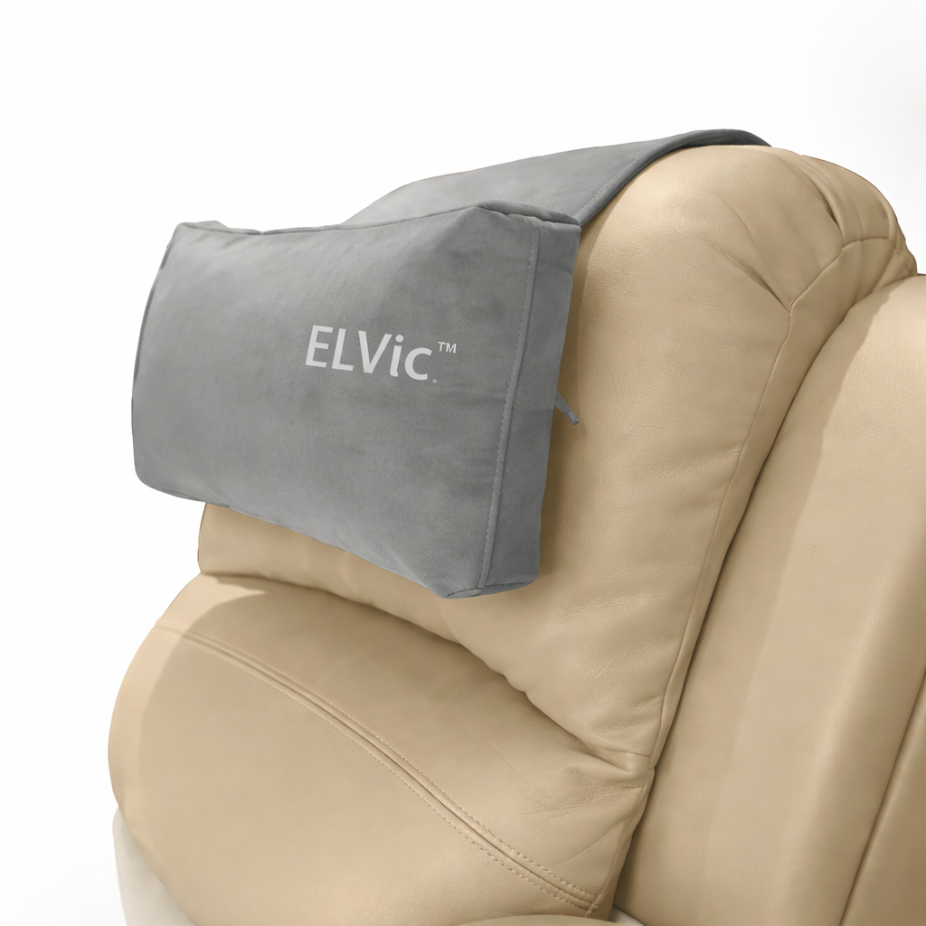 ELVic™ Adjustable Car Neck Support Pillow – Ergonomic Headrest for Pain Relief & Comfort