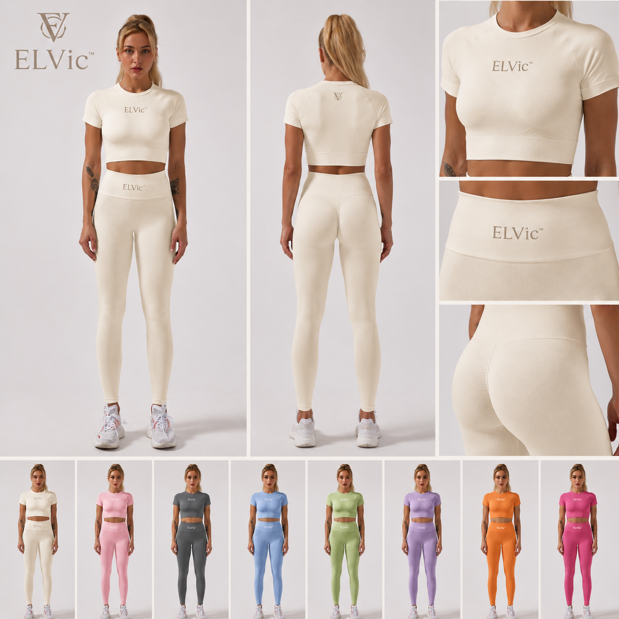 ELVic™ Seamless Sculpt Activewear Set