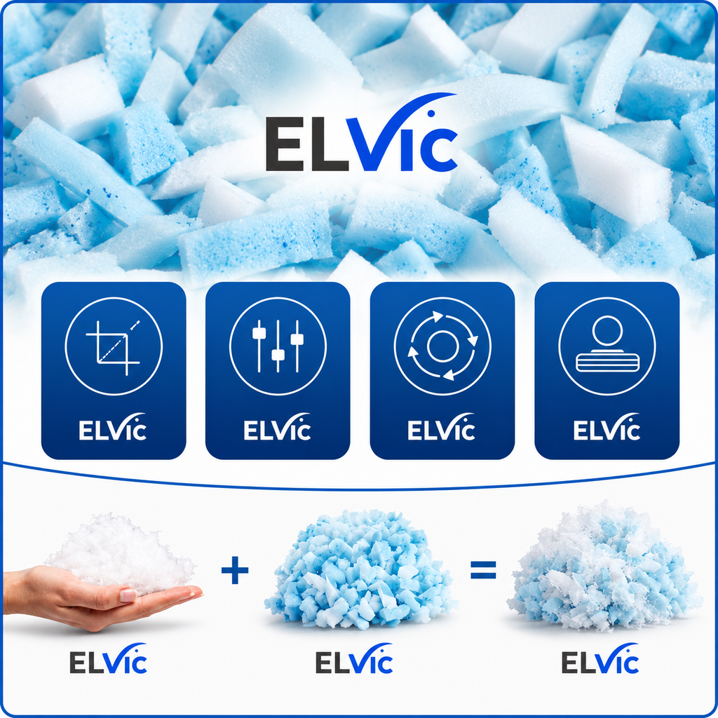 ELVic™ ArcticCool™ Memory Foam Cooling Bed Pillow