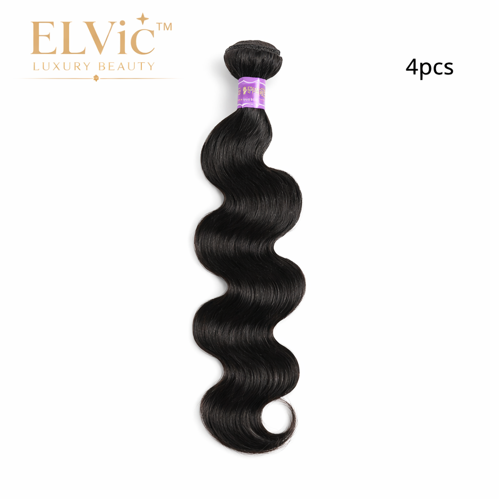 ELVic™ Premium Body Wave Bundles – Soft, Full & Tangle-Free