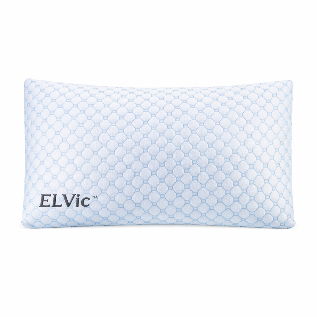 ELVic™ Cooling Comfort Pillow – Ventilated Memory Foam with Heat-Reducing Gel for Better Sleep