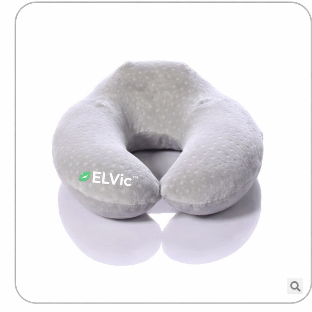 ELVic™ Space Memory Foam U-Shaped Neck Pillow | Slow-Rebound Comfort