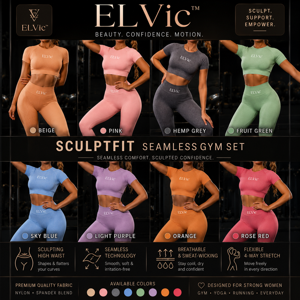 ELVic™ Seamless Sculpt Activewear Set