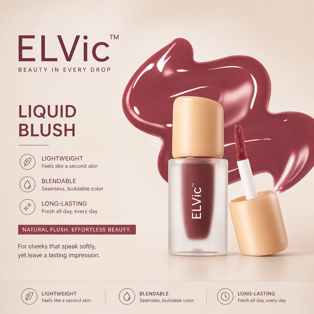 ELVic™ High Shine Lip Gloss – Waterproof, Long-Lasting, Non-Sticky Hydration