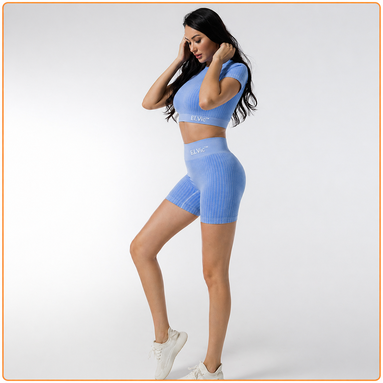 ELVic™ SculptFit Seamless Gym Set – High Waist Summer Activewear