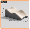 ELVic™ ElevatePro Memory Foam Support Pillow – Ergonomic Reading & Relaxation Cushion