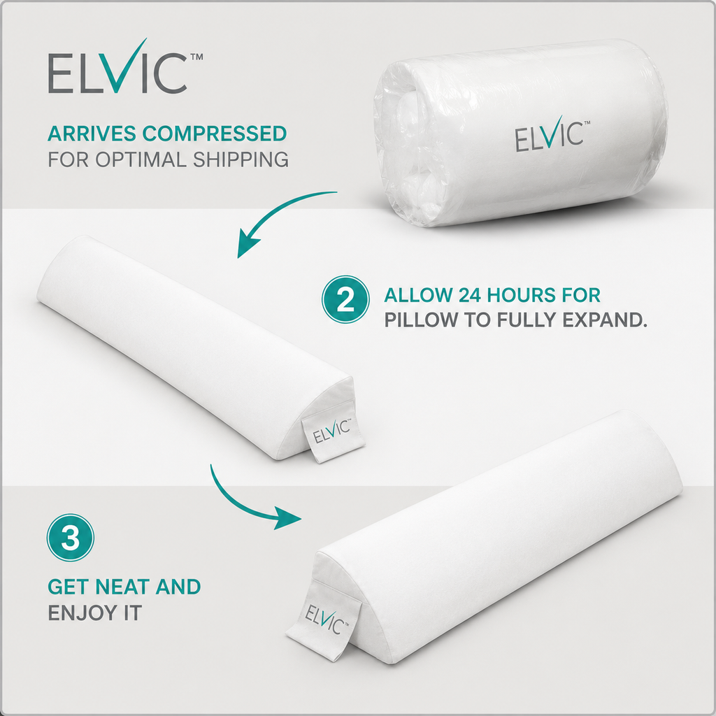 ELVic™ SleepGap Headboard Pillow