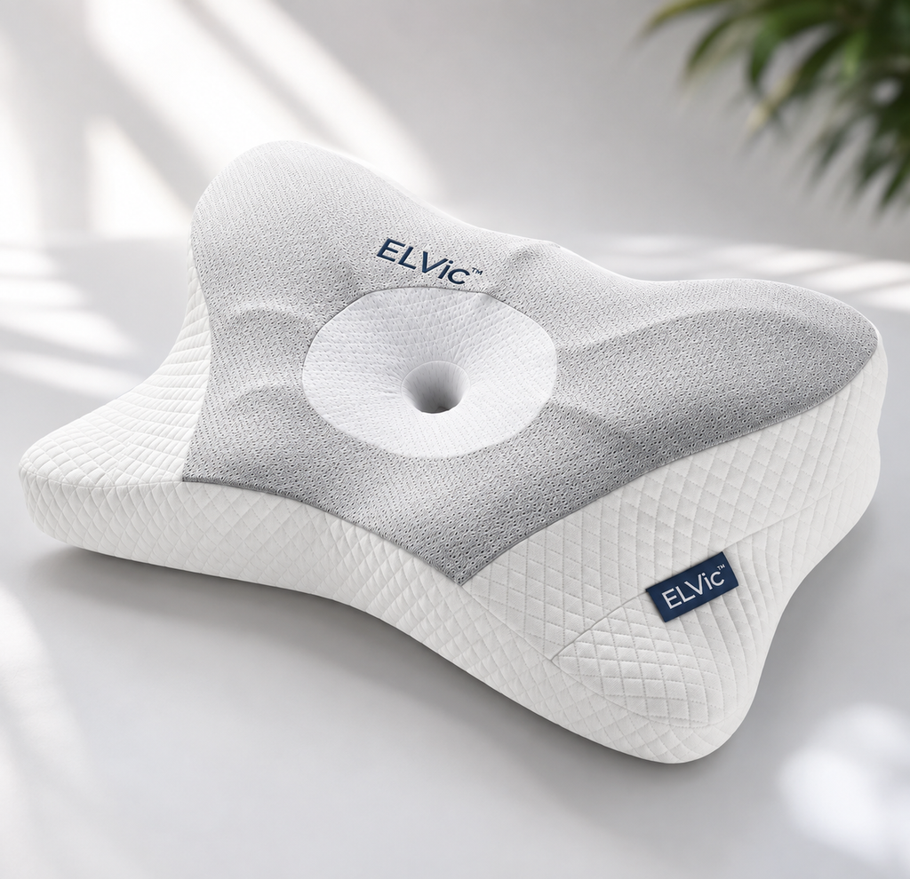 ELVic™ ErgoCloud Cervical Memory Foam Pillow
