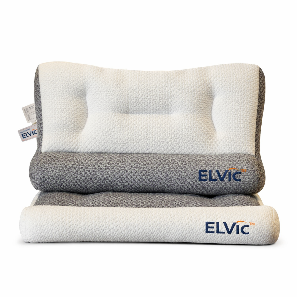 ELVic™ Ergonomic Soybean Fiber Neck Support Pillow