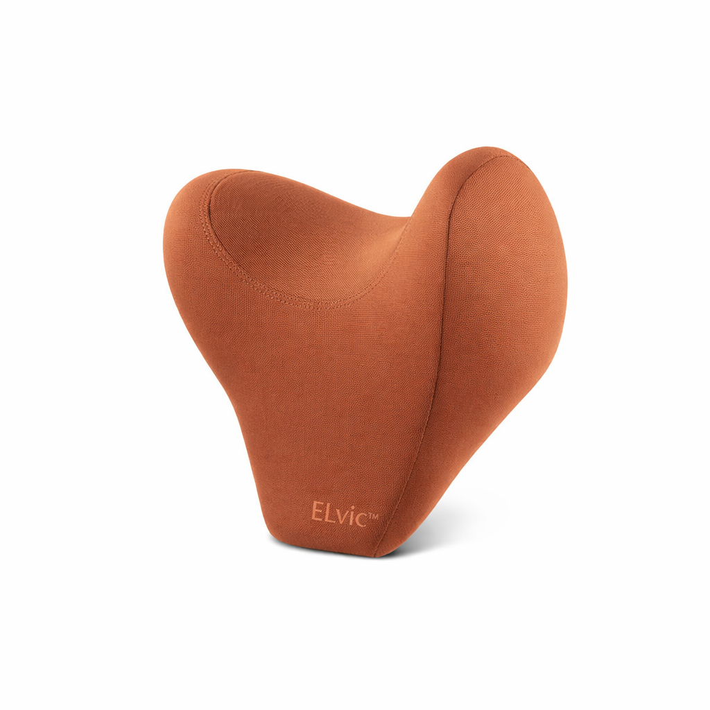 ELVic™ Travel Memory Foam Car Neck Pillow – Ergonomic Head & Neck Support for Driving Comfort