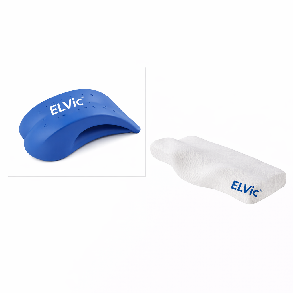 ELVIC™ Contour Memory Foam Cervical Pillow – Ergonomic Neck Support