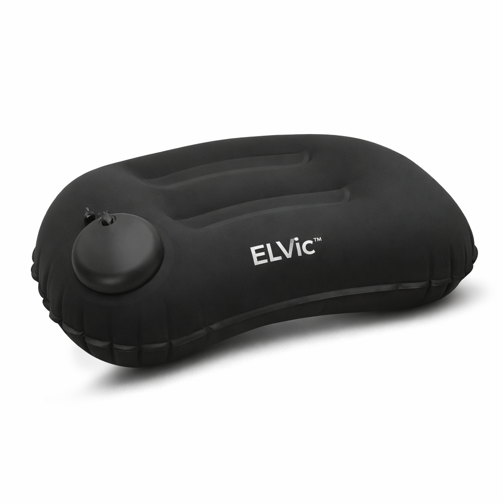 ELVic™ AirFlow Travel Neck Pillow – Portable Inflatable Support for Pain-Free Comfort Anywhere