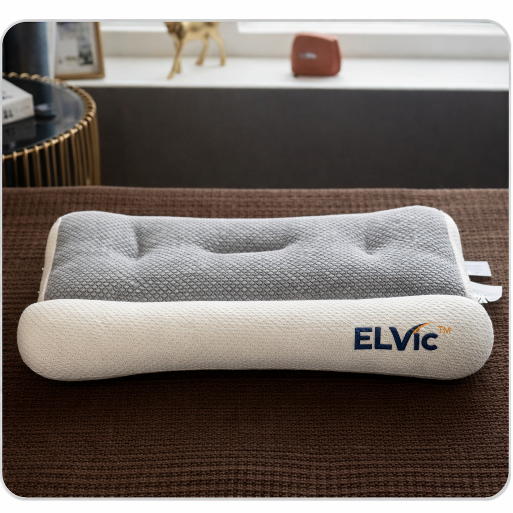 ELVic™ Ergonomic Soybean Fiber Neck Support Pillow