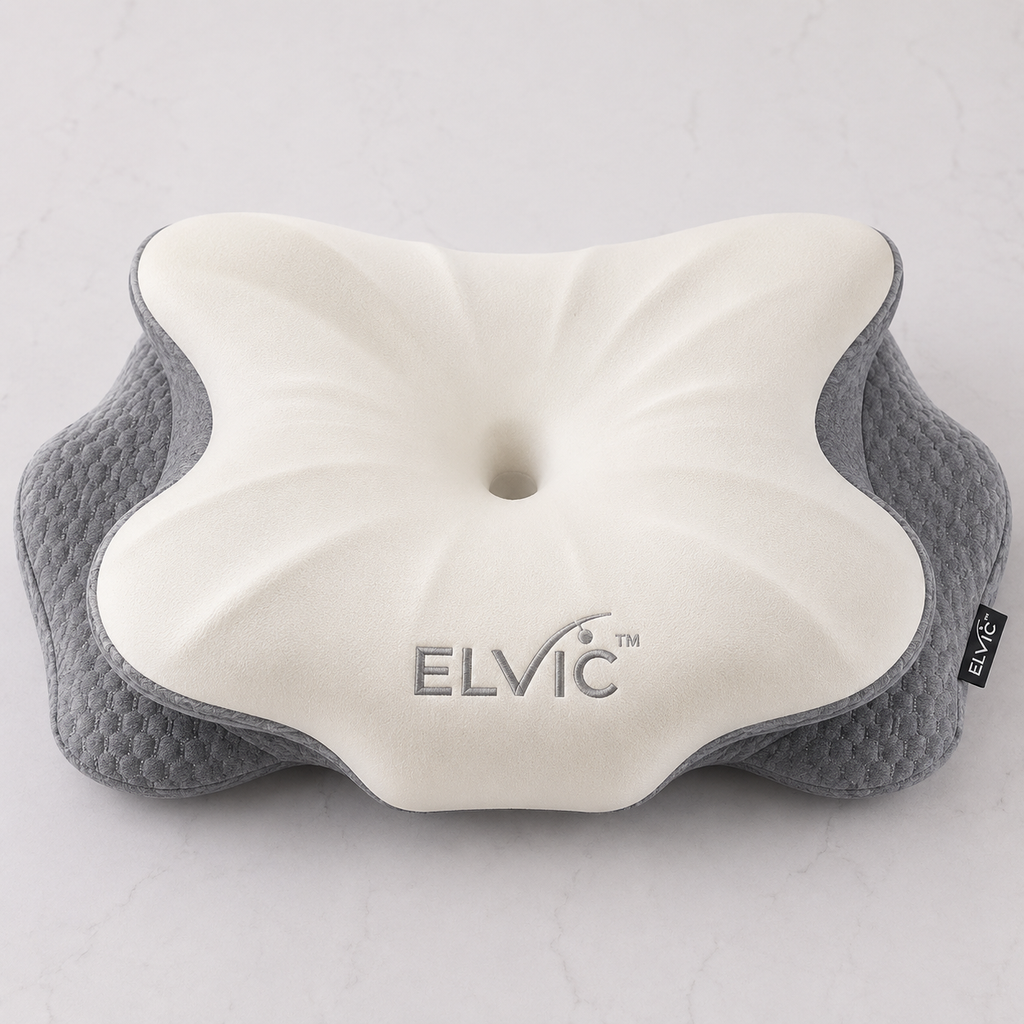 ELVic™ Cooling Butterfly Cervical Memory Foam Pillow