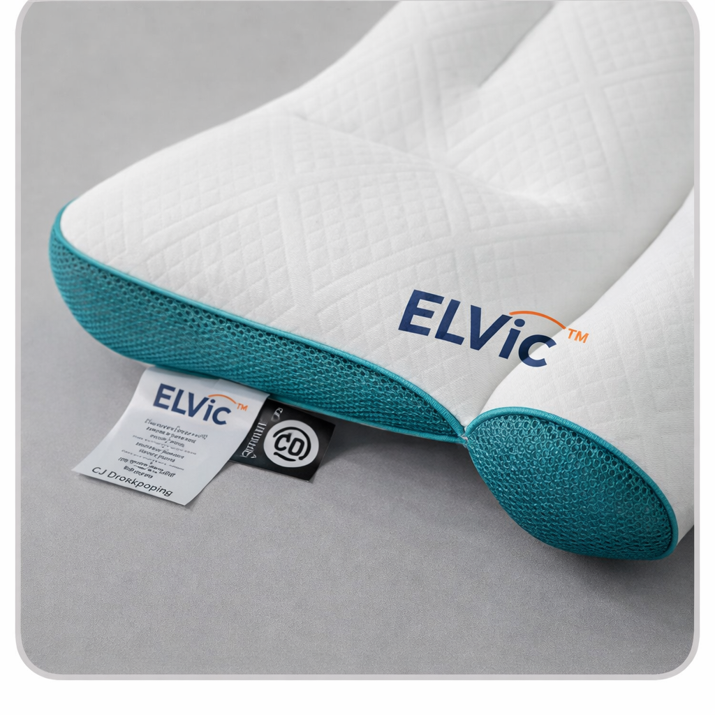 ELVic™ Wa shable Ergonomic Neck Support Pillow