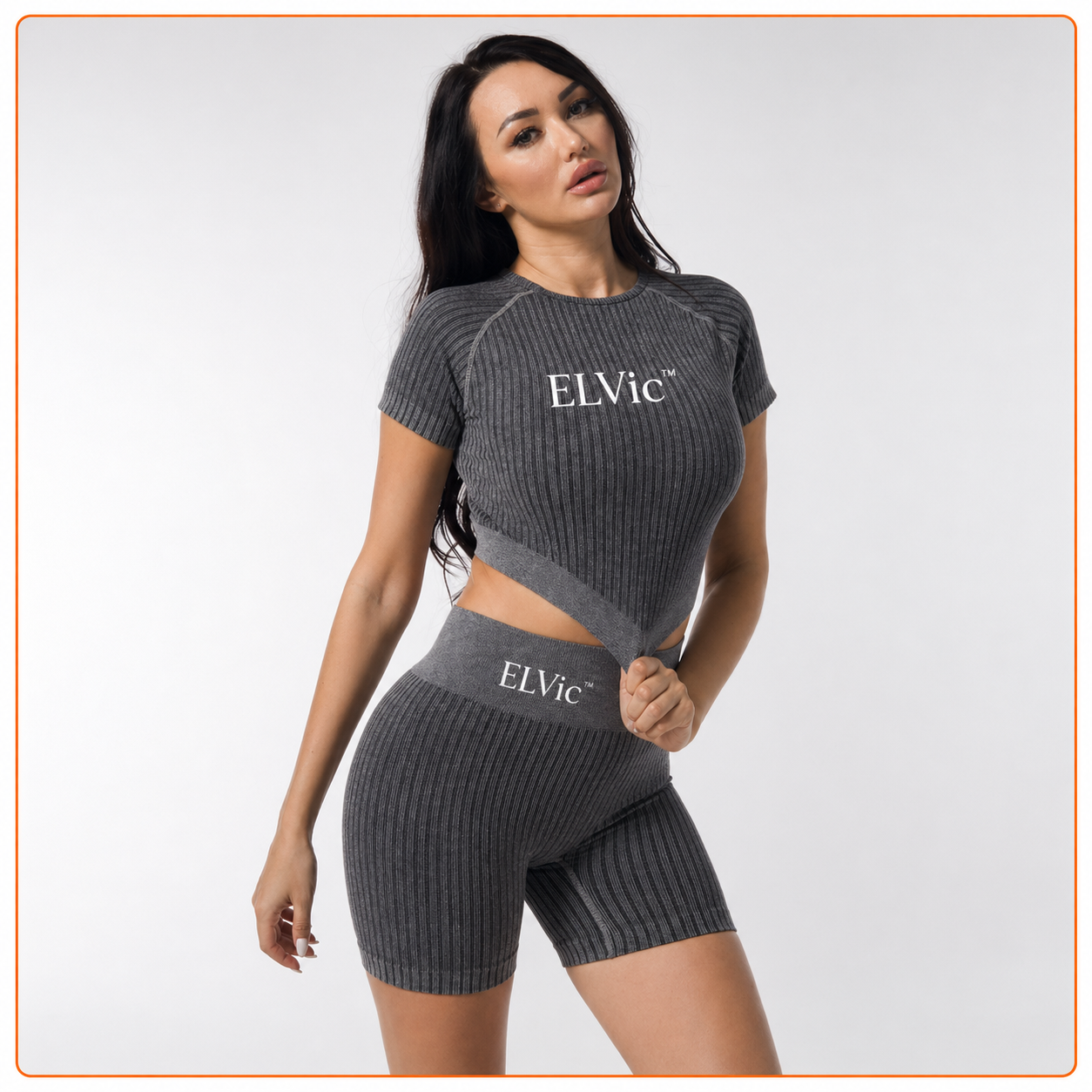 ELVic™ SculptFit Seamless Gym Set – High Waist Summer Activewear