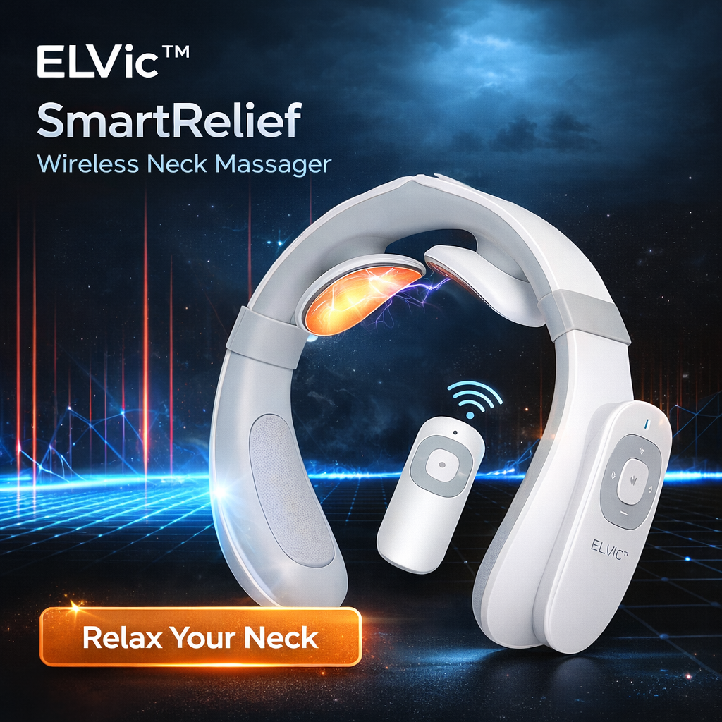 ELVic™ SmartRelief Wireless Neck Massager