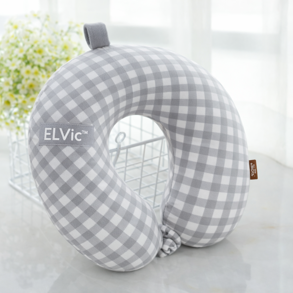 ELVic™ AirTravel Slow Rebound Memory Foam Neck Pillow
