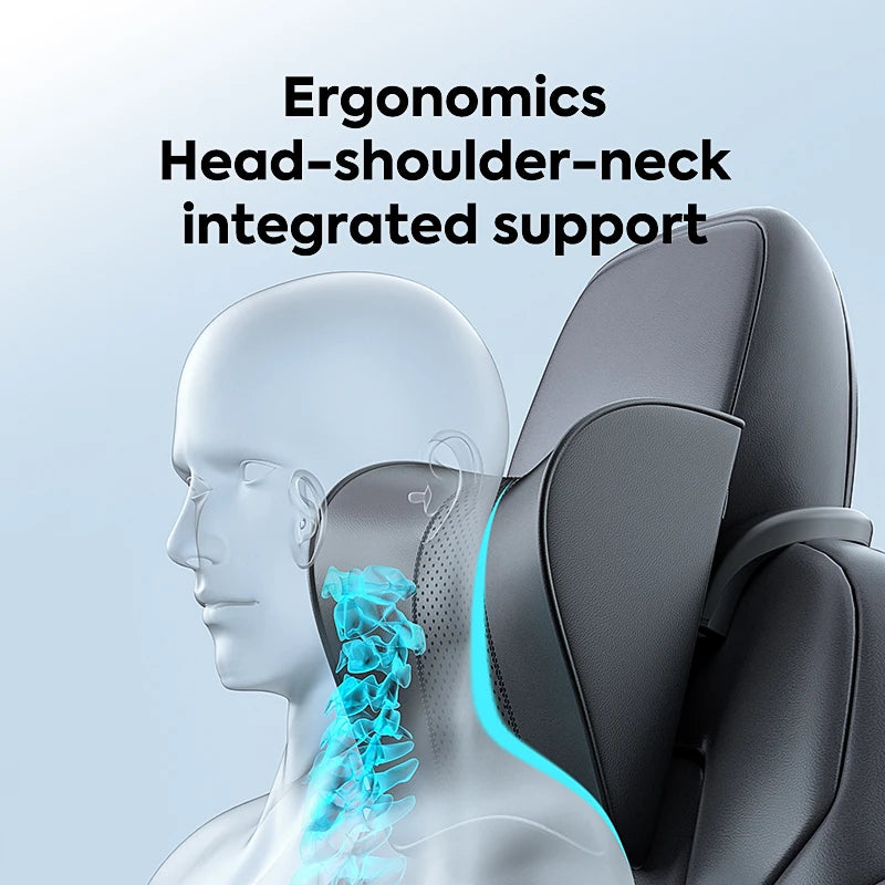 ELVic™ Ergonomic Memory Foam Car Neck Pillow – Adjustable Headrest Cushion for Tesla Model 3, Model Y, Model X & Model S