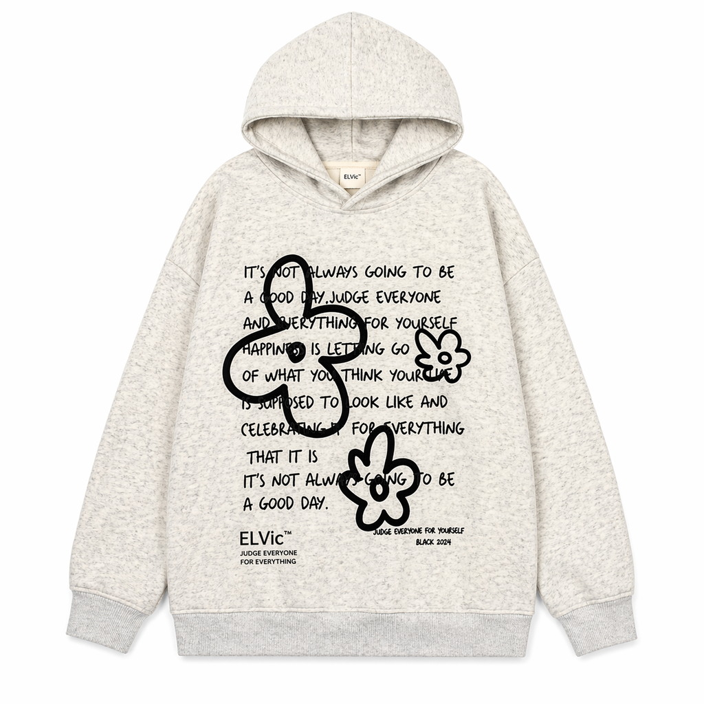 ELVic™ Essential Oversized Hoodie – Premium Streetwear Fit