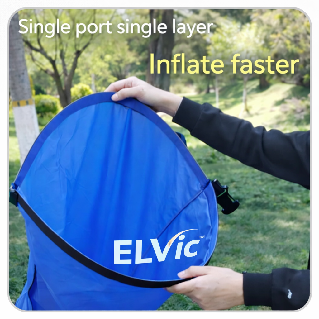 ELVic™ Portable Inflatable Camping Sofa – Outdoor Lounge Air Bed