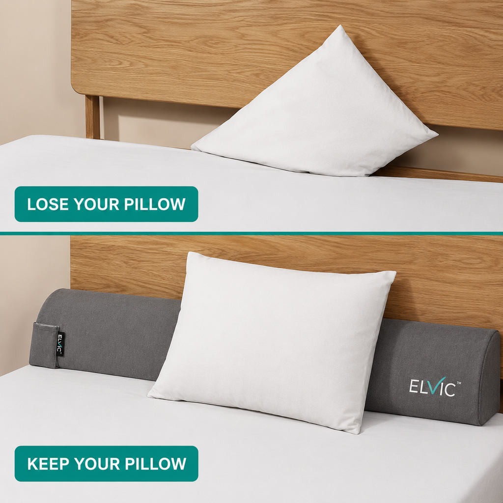 ELVic™ SleepGap Headboard Pillow
