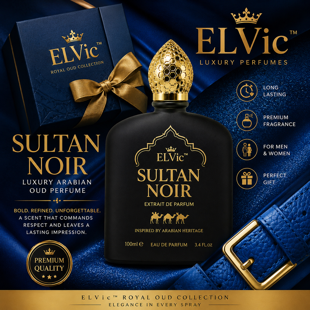 ELVic™ Royal Oud Perfume–Luxury Long Lasting Fragrance