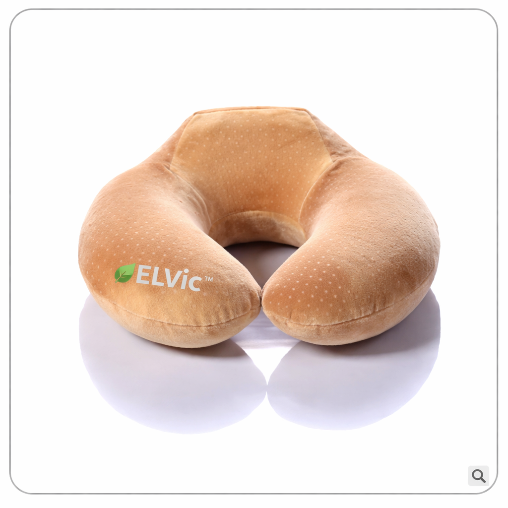 ELVic™ Space Memory Foam U-Shaped Neck Pillow | Slow-Rebound Comfort
