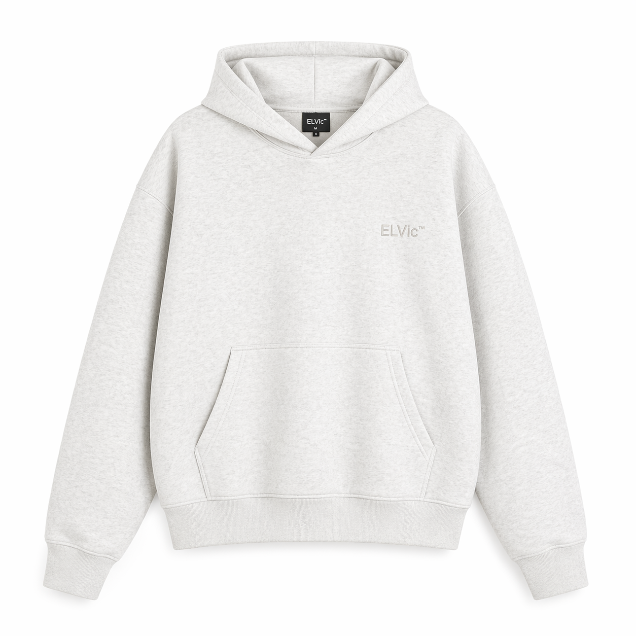 Heavy Profile Cropped Hoodie Men