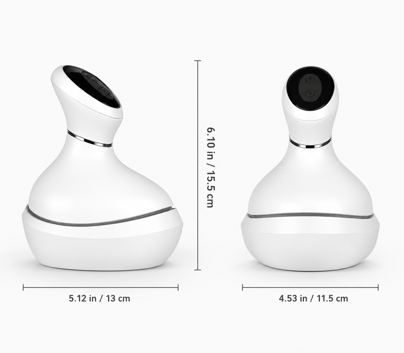 ELVic™ Rechargeable Waterproof Electric Scalp Massager – Deep Head & Body Massage
