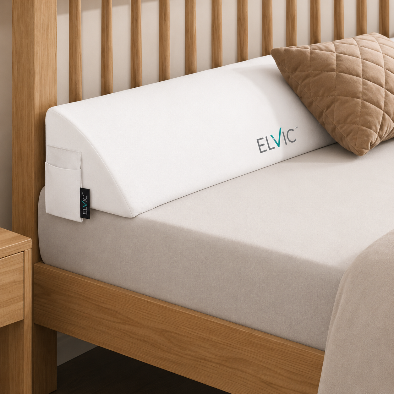 ELVic™ SleepGap Headboard Pillow
