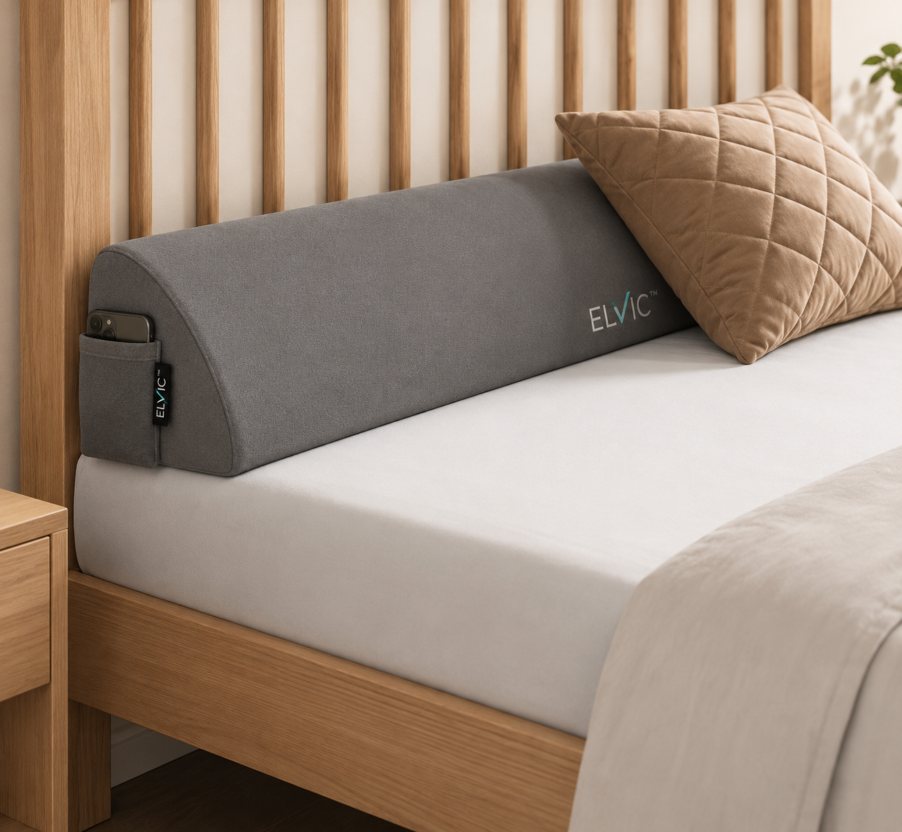 ELVic™ SleepGap Headboard Pillow