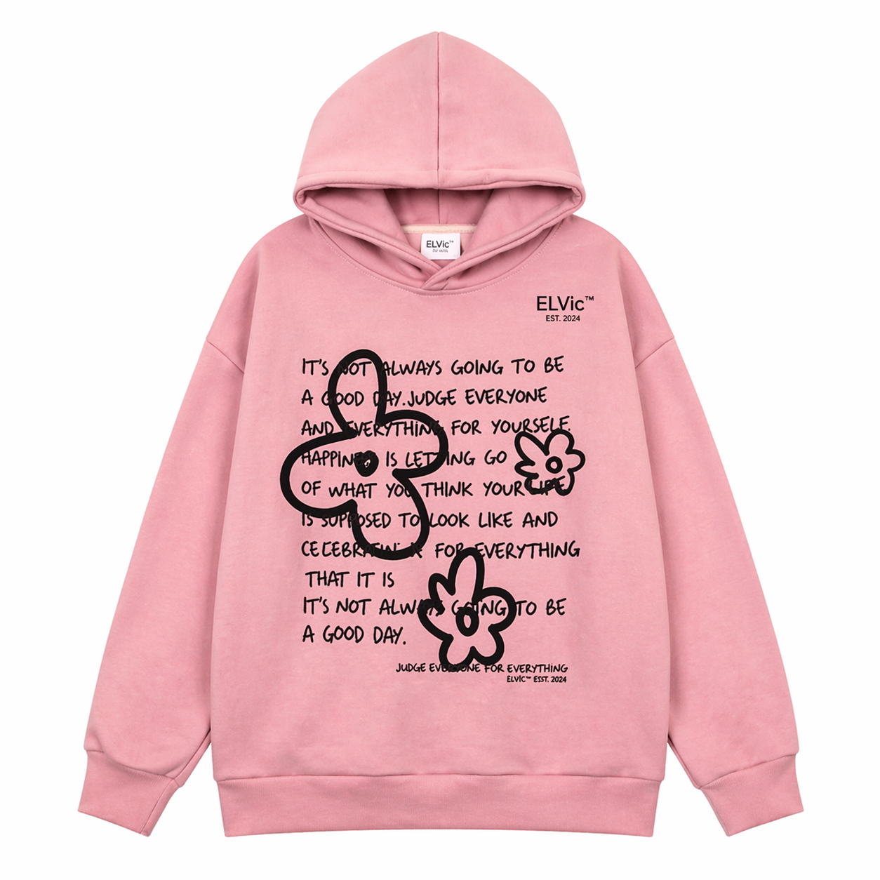 ELVic™ Essential Oversized Hoodie – Premium Streetwear Fit