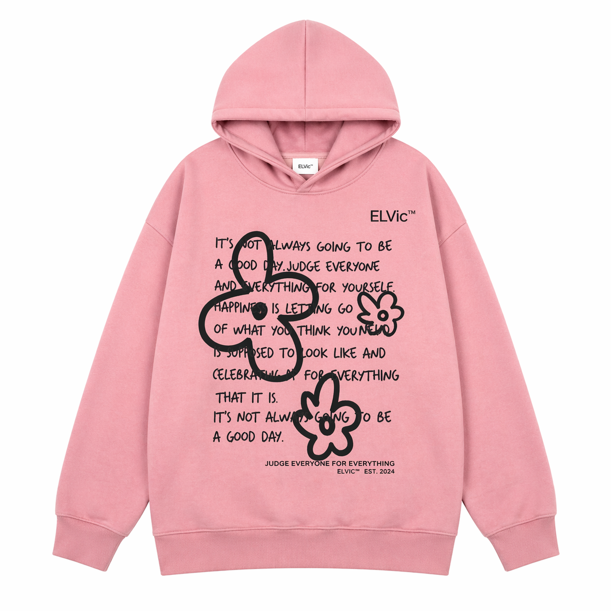 ELVic™ Essential Oversized Hoodie – Premium Streetwear Fit