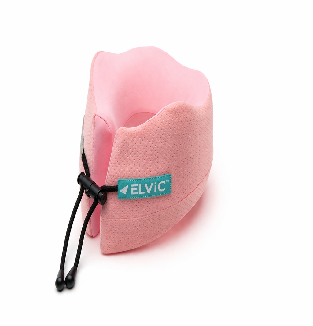 ELVic™ Memory Foam U-Shaped Travel Neck Pillow
