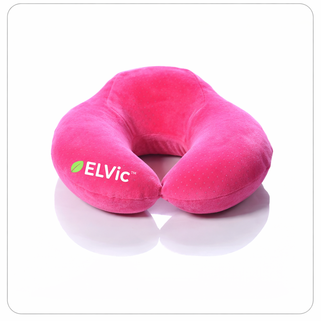 ELVic™ Space Memory Foam U-Shaped Neck Pillow | Slow-Rebound Comfort