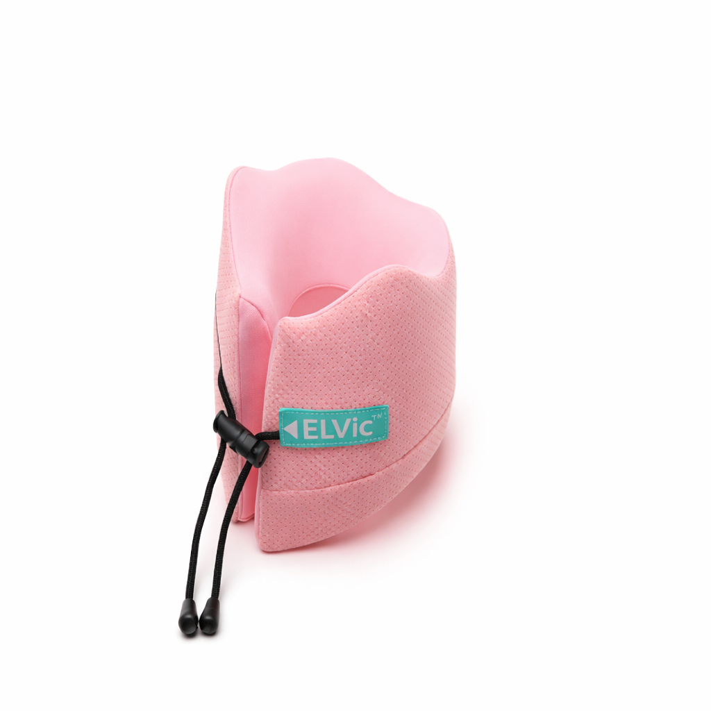 ELVic™ Memory Foam U-Shaped Travel Neck Pillow