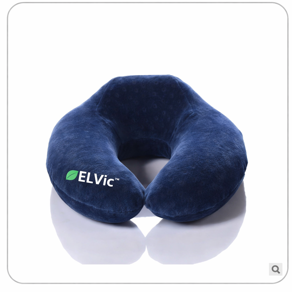 ELVic™ Space Memory Foam U-Shaped Neck Pillow | Slow-Rebound Comfort