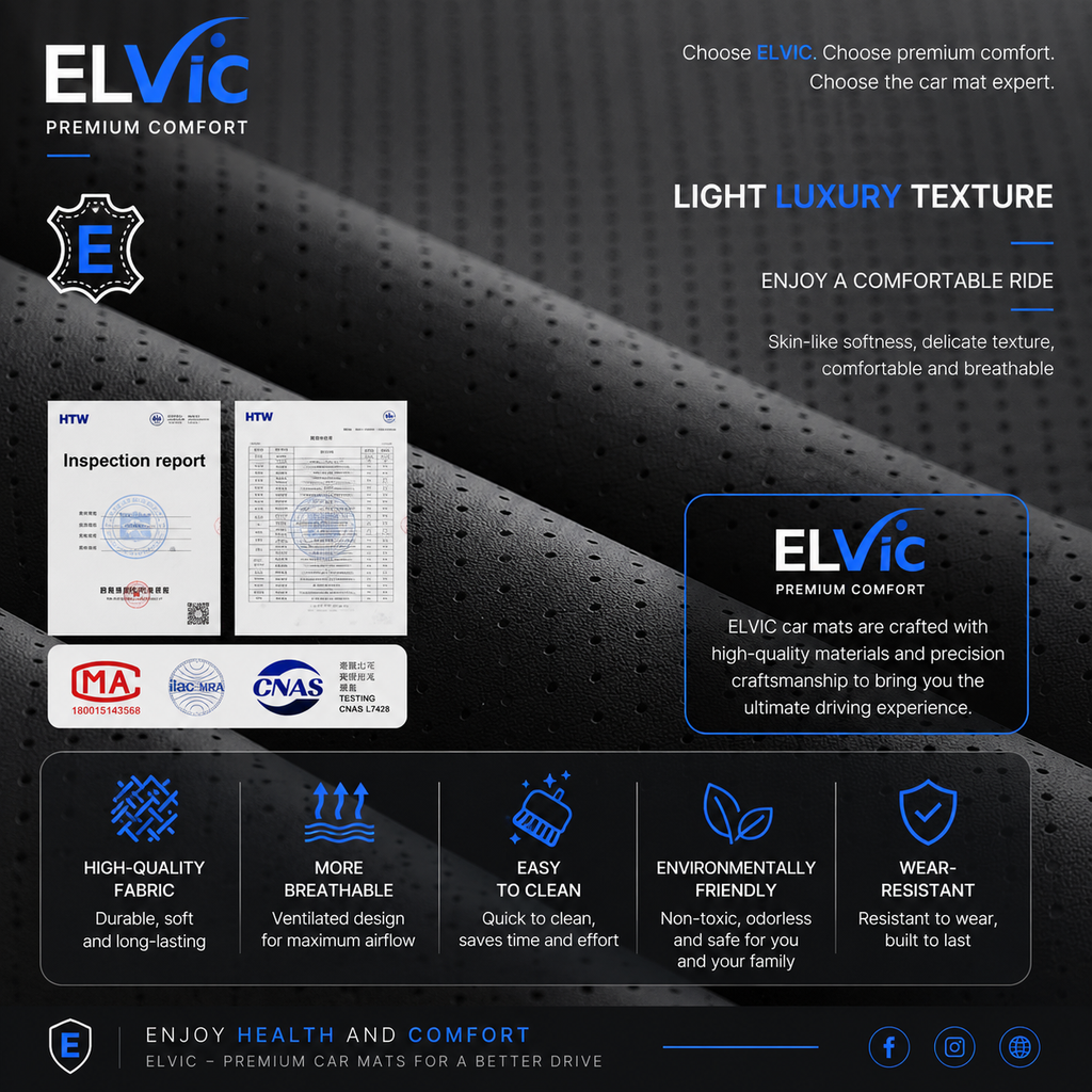 ELVic™ Premium All-Season Breathable Car Seat Cushion