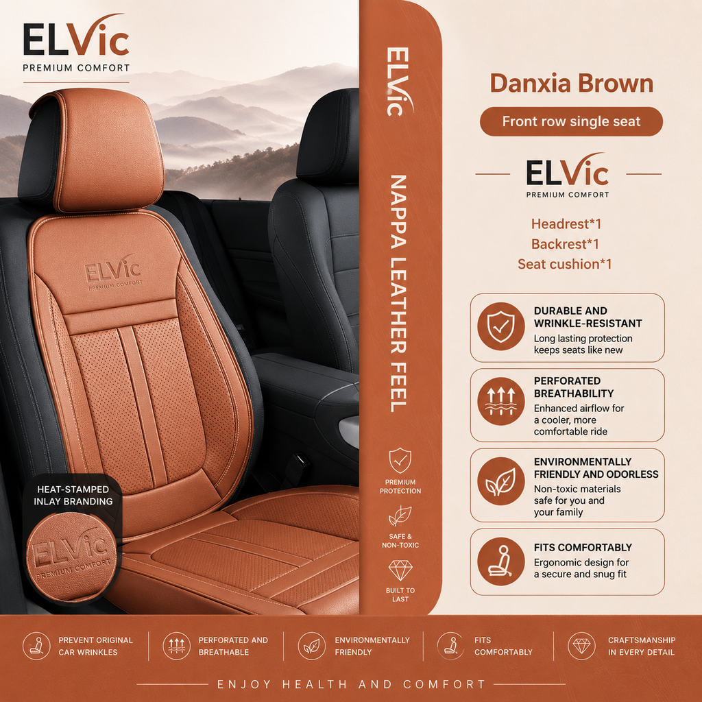 ELVic™ Premium All-Season Breathable Car Seat Cushion