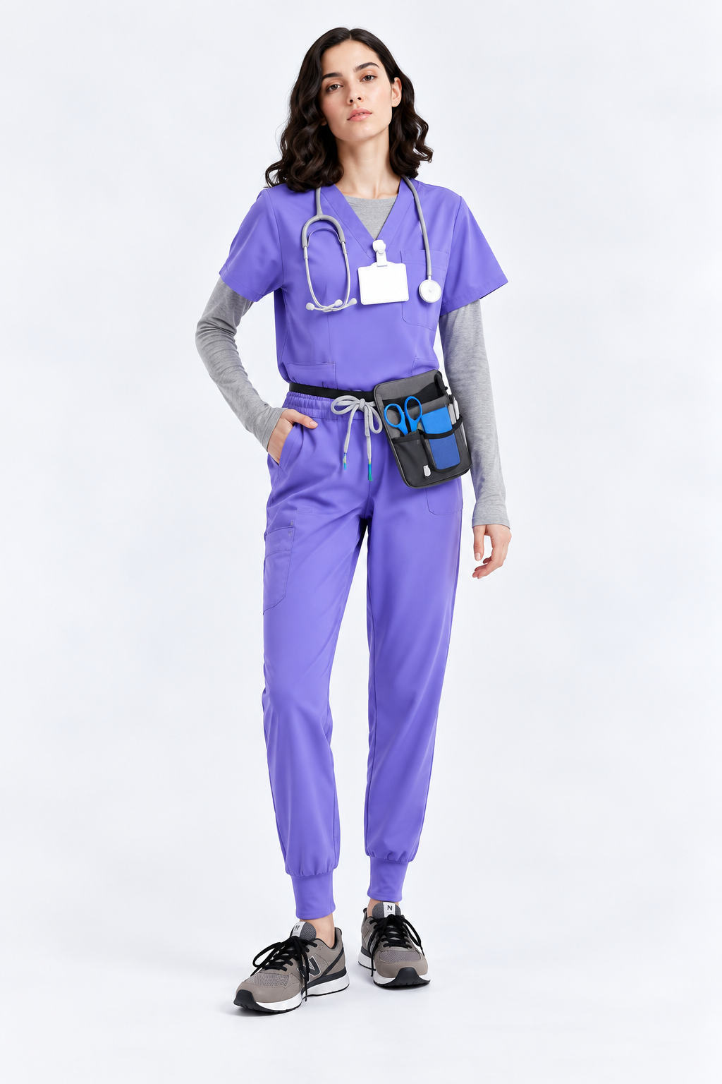 ELVic™ Women's Professional Medical Scrub Set
