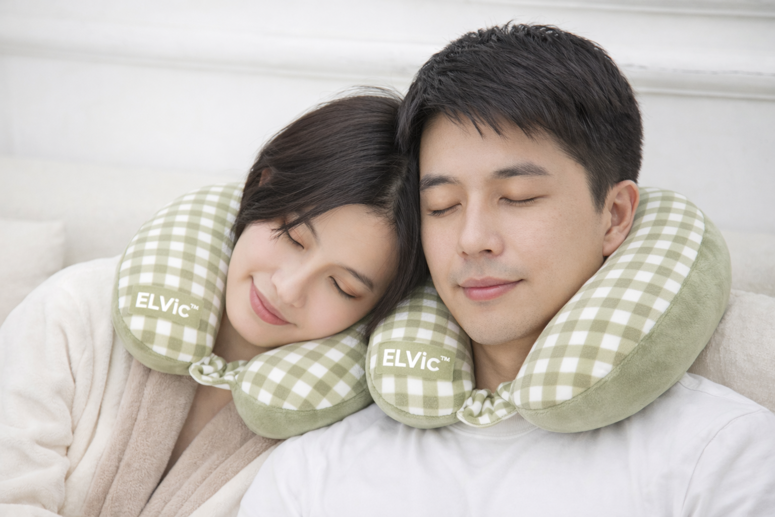 ELVic™ AirTravel Slow Rebound Memory Foam Neck Pillow